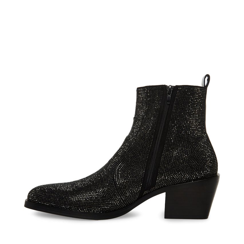 μποτακια ανδρικα Steve Madden Richie μαυρα | GR-2196JXE