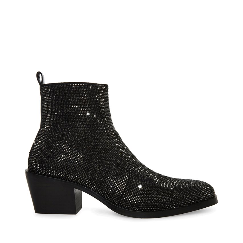 μποτακια ανδρικα Steve Madden Richie μαυρα | GR-2196JXE