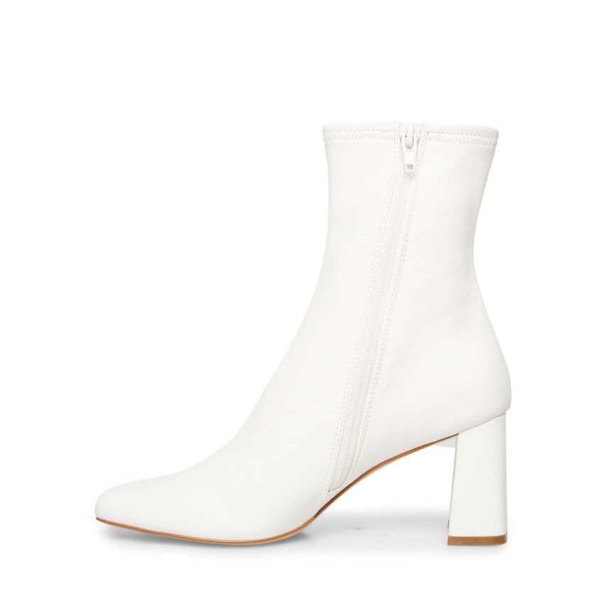 μποτακια γυναικεια Steve Madden Hush ασπρα | GR-8742AZO