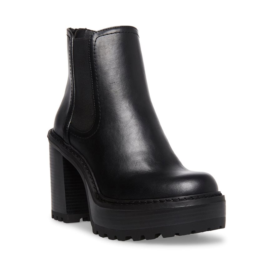 μποτακια γυναικεια Steve Madden Kat μαυρα | GR-4813JTF