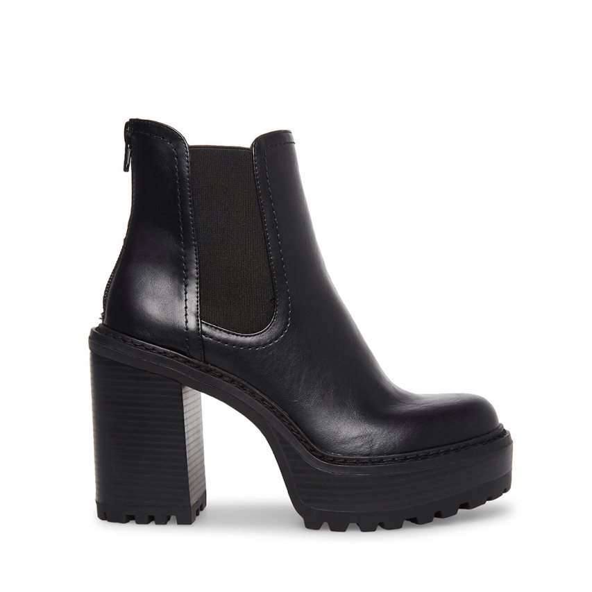 μποτακια γυναικεια Steve Madden Kat μαυρα | GR-4813JTF