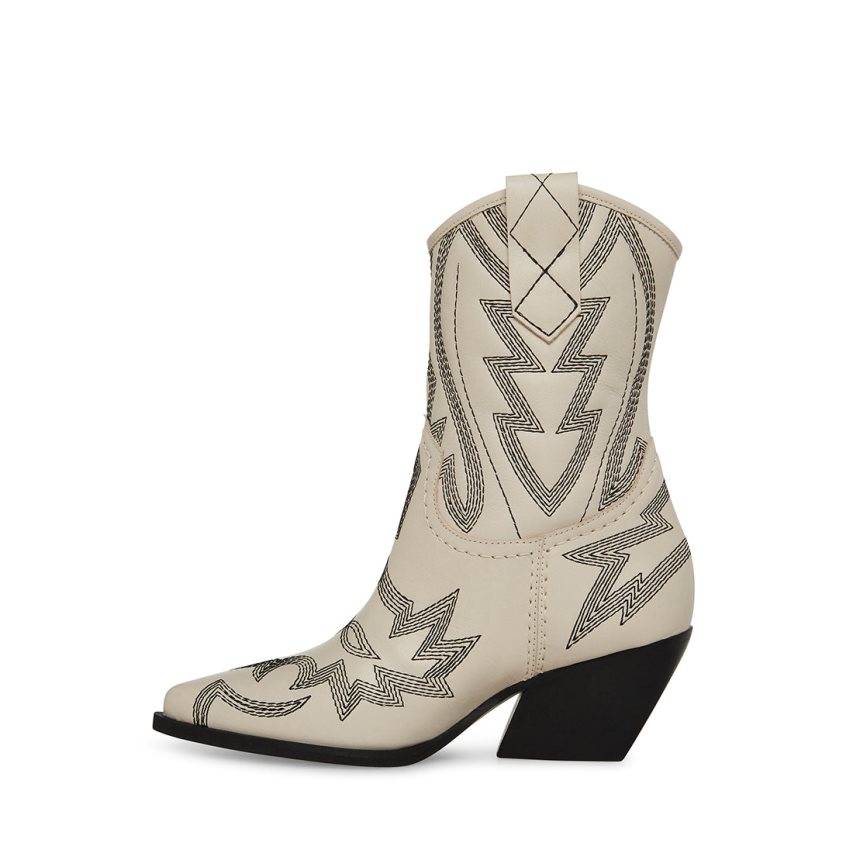 μποτακια γυναικεια Steve Madden Leo Μπεζ | GR-3892SDX