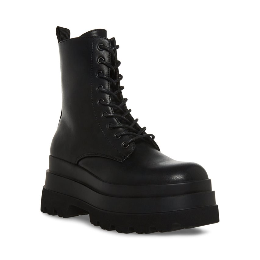 μποτακια γυναικεια Steve Madden Luka μαυρα | GR-4583ESN