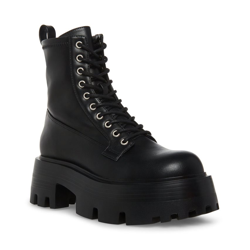μποτακια γυναικεια Steve Madden Maddox μαυρα | GR-6342IHJ