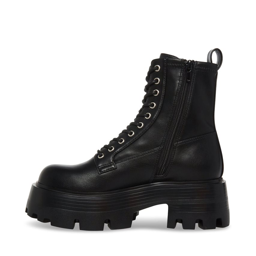 μποτακια γυναικεια Steve Madden Maddox μαυρα | GR-6342IHJ
