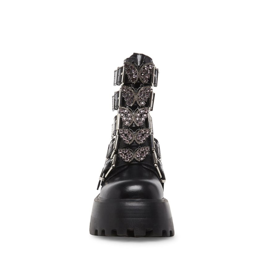 μποτακια γυναικεια Steve Madden Maddy μαυρα | GR-9147SYT