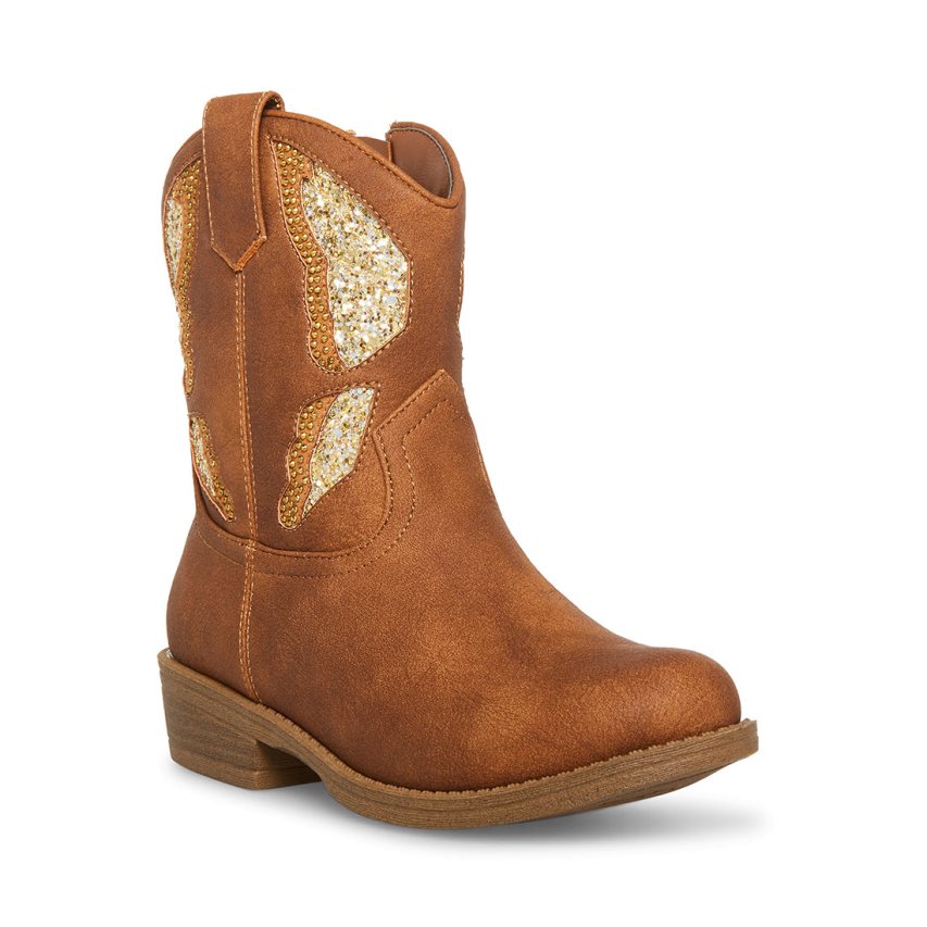 μποτακια παιδικα Steve Madden Jhayward καφε | GR-3472UHD