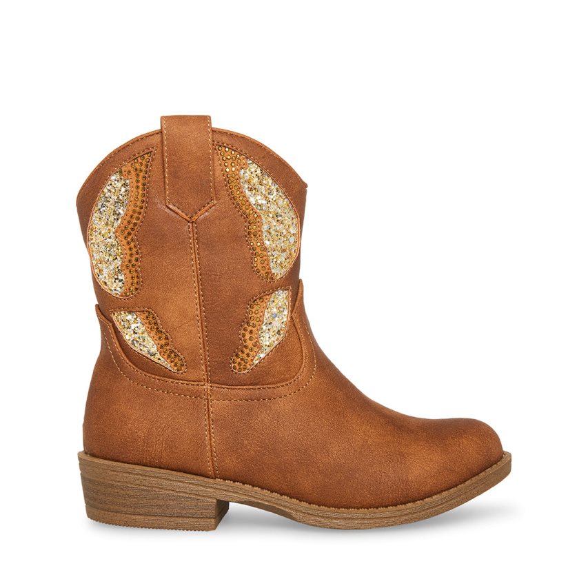 μποτακια παιδικα Steve Madden Jhayward καφε | GR-3472UHD