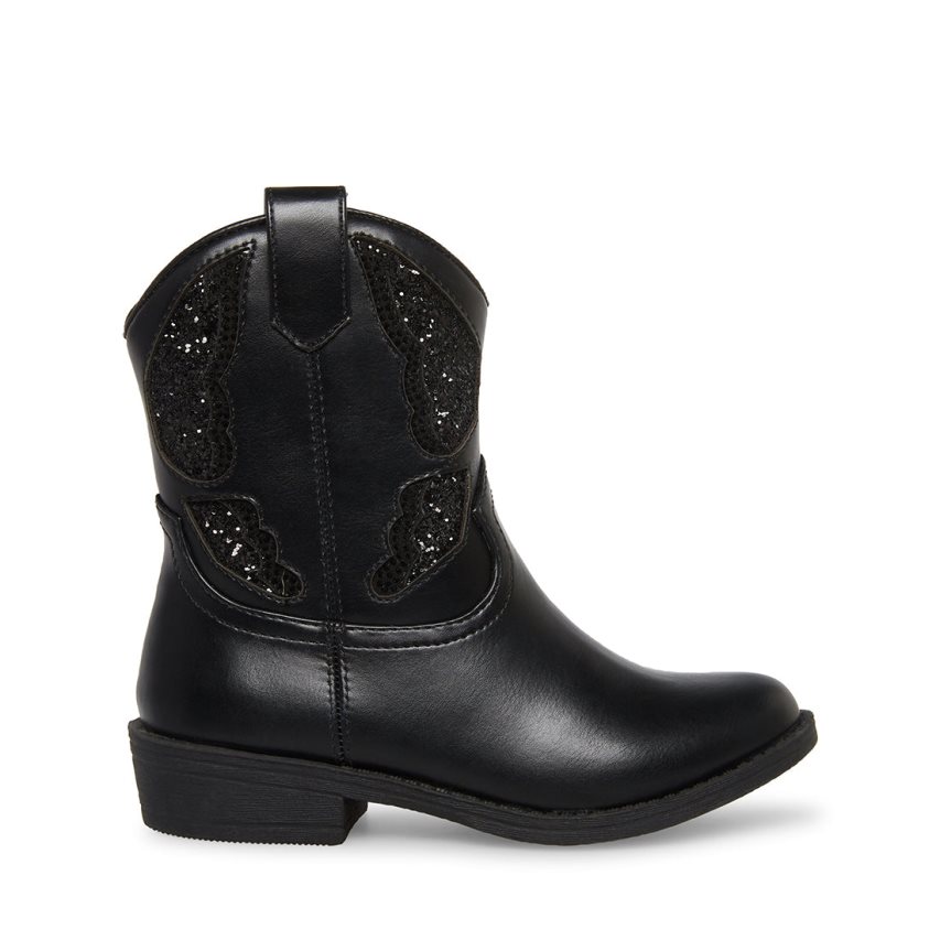 μποτακια παιδικα Steve Madden Jhayward μαυρα | GR-79O3XGF