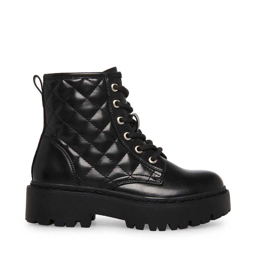 μποτακια παιδικα Steve Madden Jrockk μαυρα | GR-7459YWH