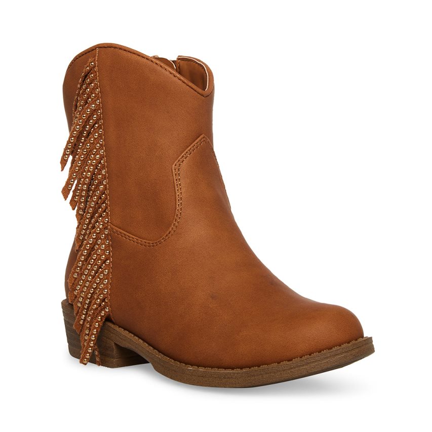 μποτακια παιδικα Steve Madden Jwillaa καφε | GR-1943KJU