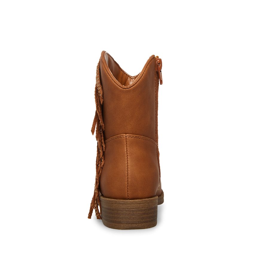 μποτακια παιδικα Steve Madden Jwillaa καφε | GR-1943KJU