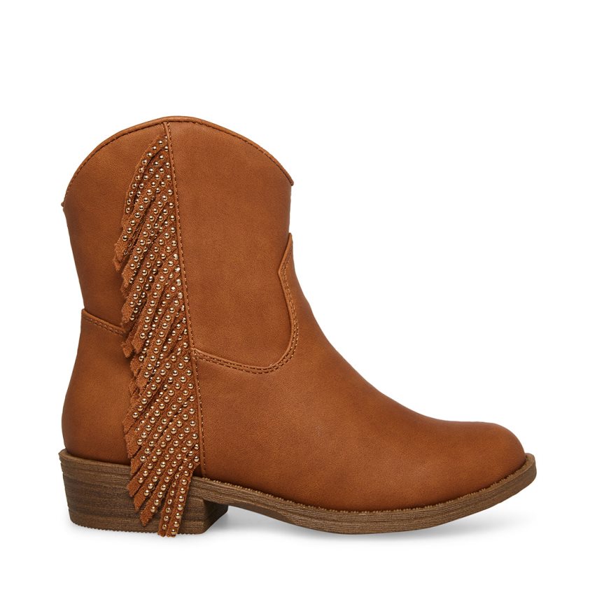 μποτακια παιδικα Steve Madden Jwillaa καφε | GR-1943KJU