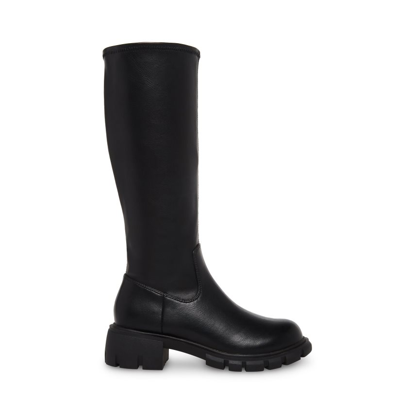 μποτεσ μεχρι το γονατο παιδικα Steve Madden Jaberdn μαυρα | GR-1452LJZ