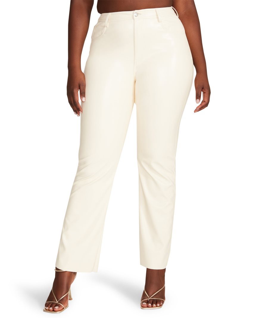 παντελονι γυναικεια Steve Madden Jolie Vanilla κρέμα | GR-5297BTQ
