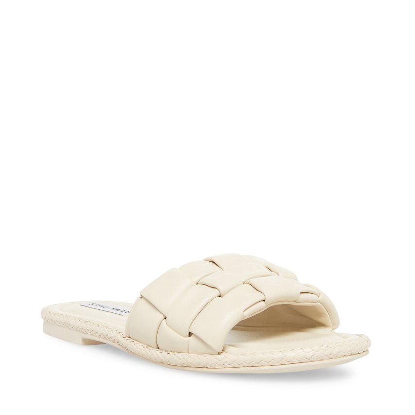 παντοφλεσ γυναικεια Steve Madden Brina κρέμα | GR-1465NZK