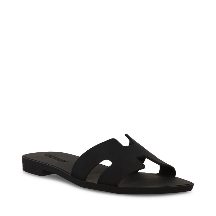 παντοφλεσ γυναικεια Steve Madden Hadyn-j μαυρα | GR-9853OUV