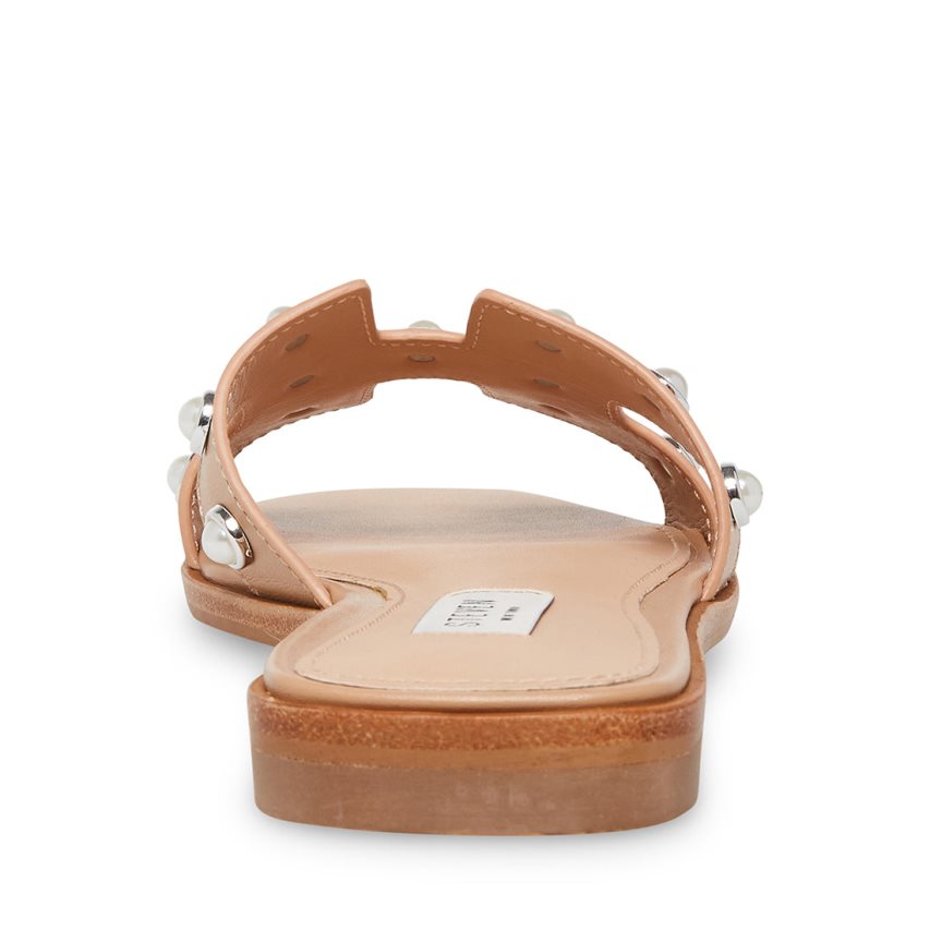 παντοφλεσ γυναικεια Steve Madden Hadyn-p δερματινα Μπεζ | GR-8279PYL