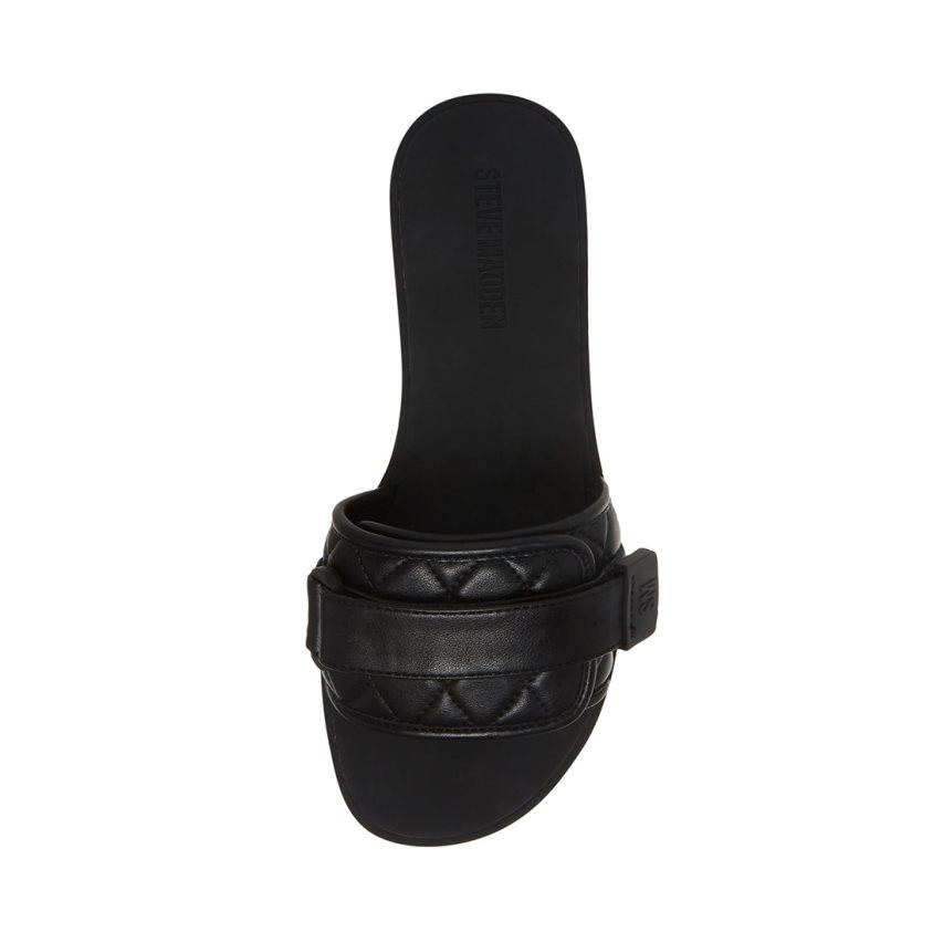 παντοφλεσ γυναικεια Steve Madden Janelle μαυρα | GR-O624KOU