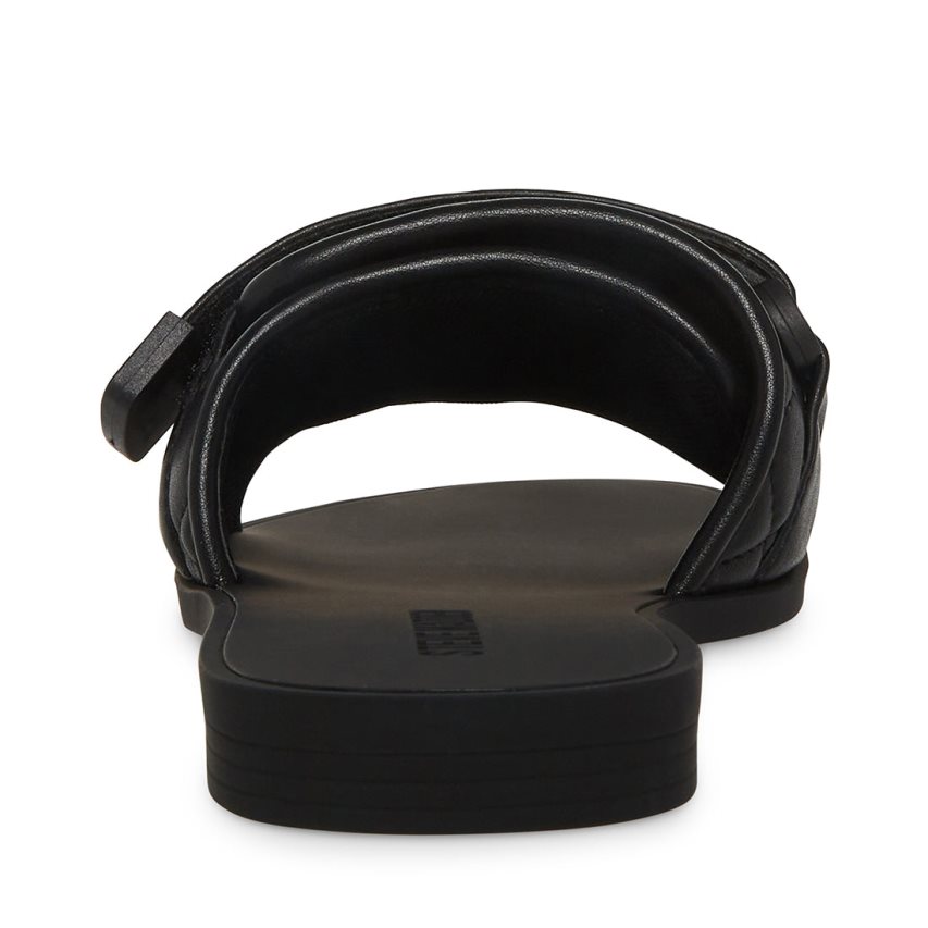παντοφλεσ γυναικεια Steve Madden Janelle μαυρα | GR-O624KOU