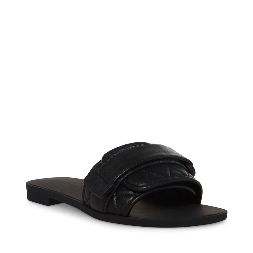 παντοφλεσ γυναικεια Steve Madden Janelle μαυρα | GR-O624KOU