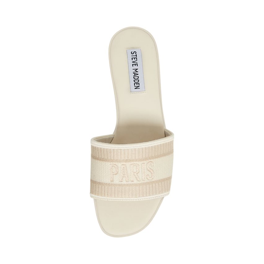 παντοφλεσ γυναικεια Steve Madden Knox Μπεζ | GR-7124HDT