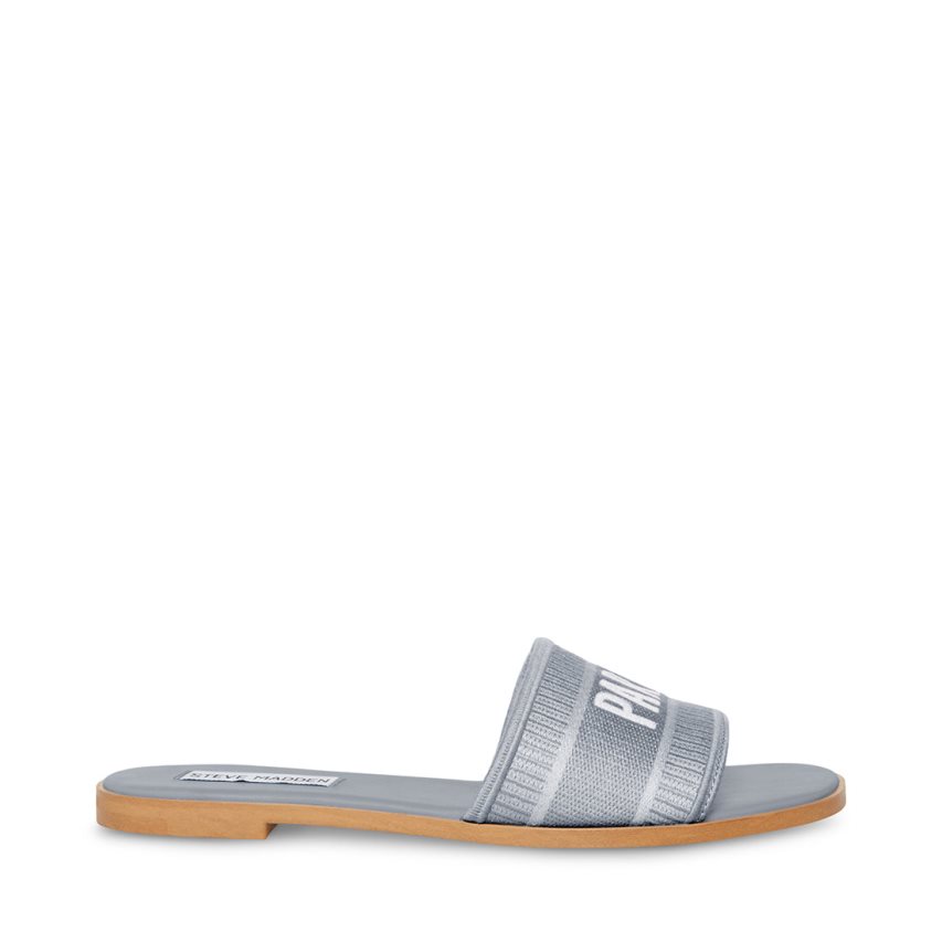 παντοφλεσ γυναικεια Steve Madden Knox γκρι | GR-O918RSO