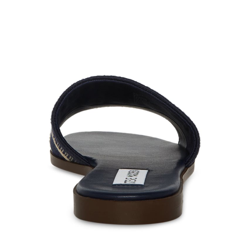 παντοφλεσ γυναικεια Steve Madden Knox μαυρα | GR-9732MZI