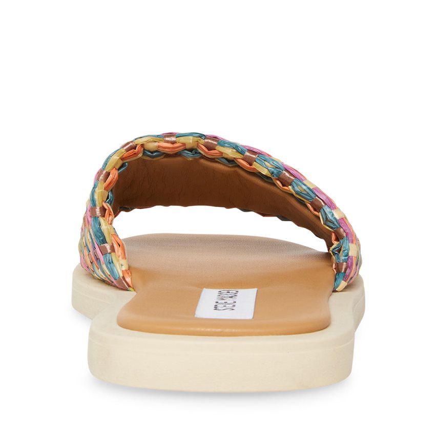 παντοφλεσ γυναικεια Steve Madden Leigh Πολύχρωμο | GR-O756UYW