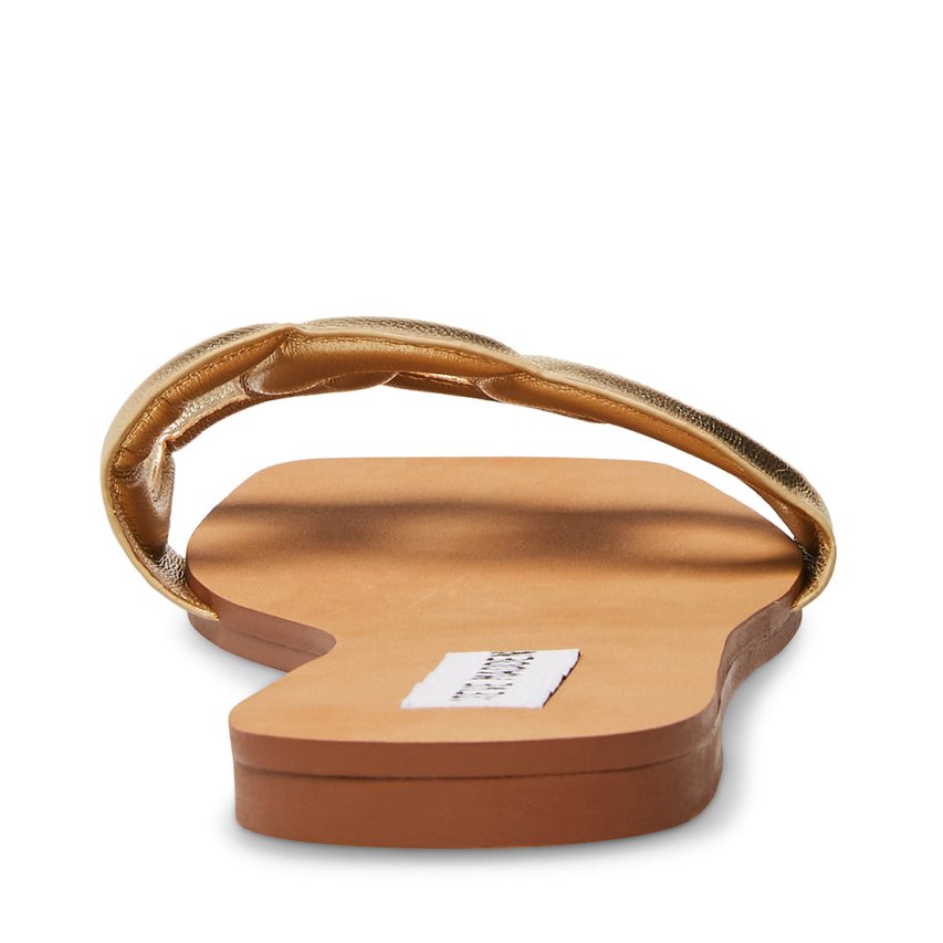 παντοφλεσ γυναικεια Steve Madden Marcie χρυσο χρωμα | GR-6135NKM