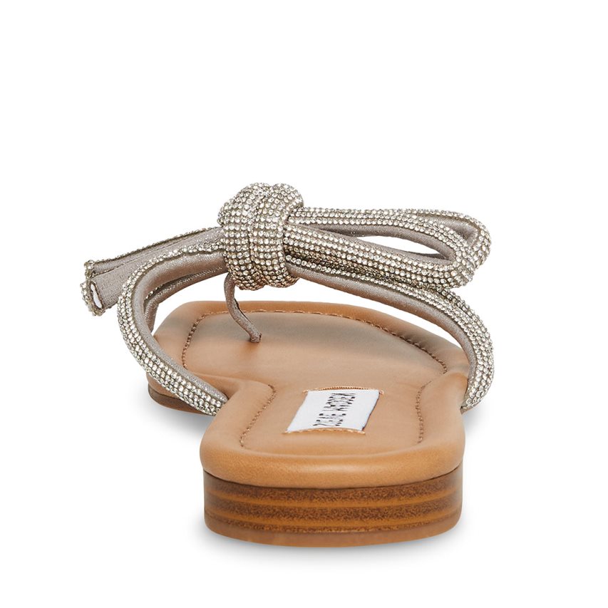 παντοφλεσ γυναικεια Steve Madden Maura-r ασημι | GR-2358GID