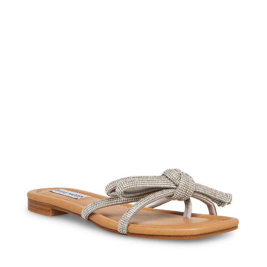 παντοφλεσ γυναικεια Steve Madden Maura-r ασημι | GR-2358GID