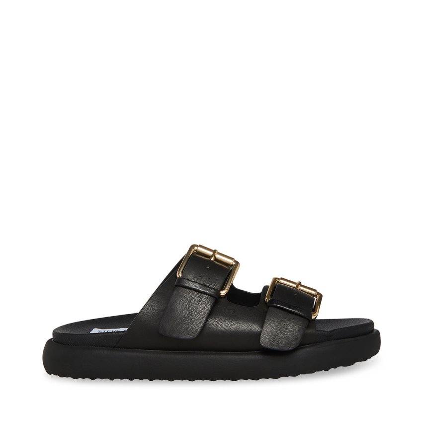 παντοφλεσ γυναικεια Steve Madden Nevara μαυρα | GR-2971ZYE