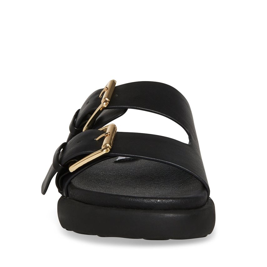 παντοφλεσ γυναικεια Steve Madden Nevara μαυρα | GR-2971ZYE