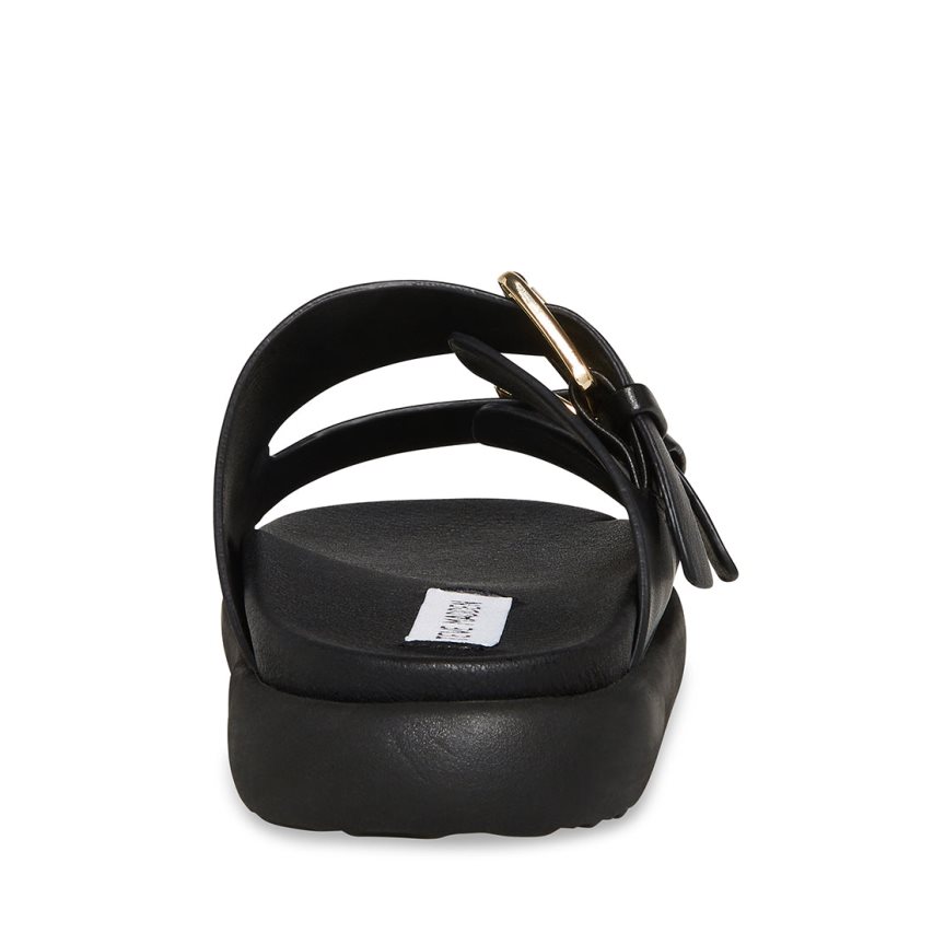 παντοφλεσ γυναικεια Steve Madden Nevara μαυρα | GR-2971ZYE