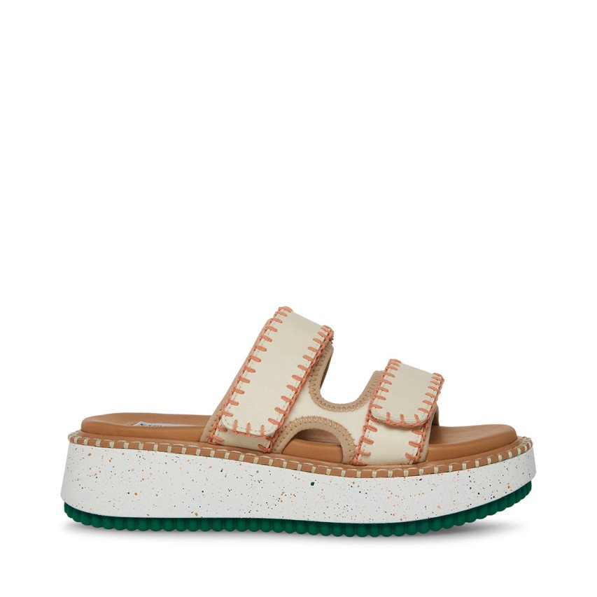 παντοφλεσ γυναικεια Steve Madden Otto Μπεζ | GR-58O9ELT