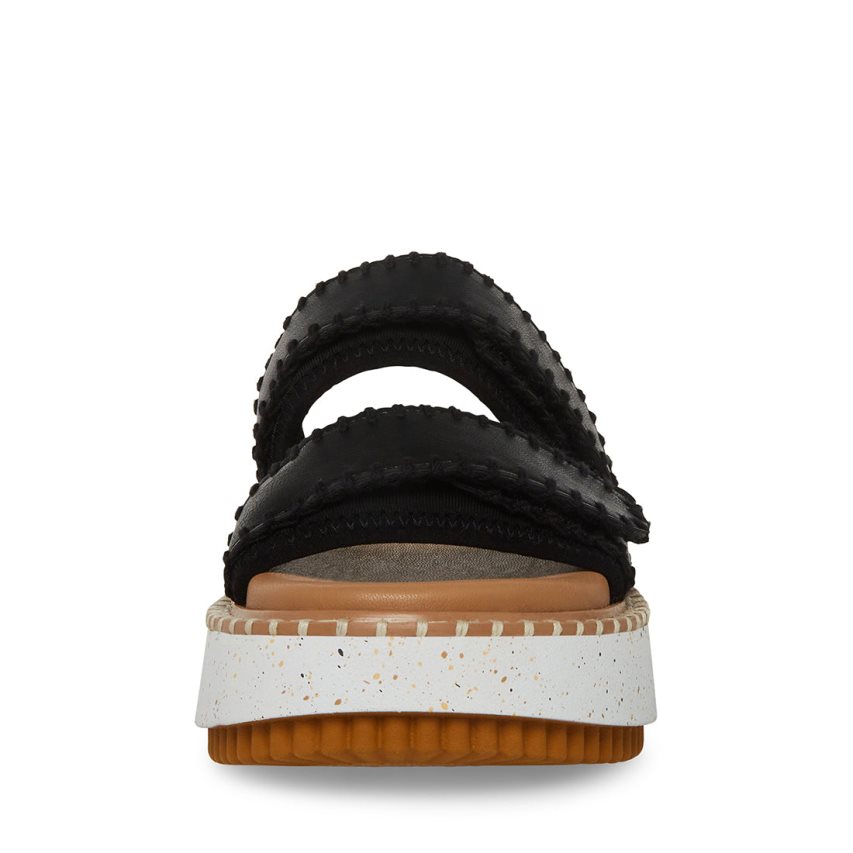 παντοφλεσ γυναικεια Steve Madden Otto μαυρα | GR-O653IJY