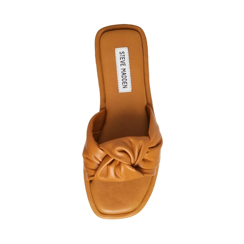 παντοφλεσ γυναικεια Steve Madden Tatiana καφε | GR-3684VIL