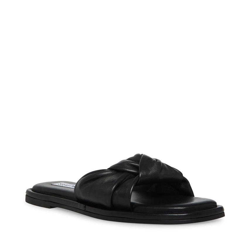παντοφλεσ γυναικεια Steve Madden Tatiana μαυρα | GR-O973AEY