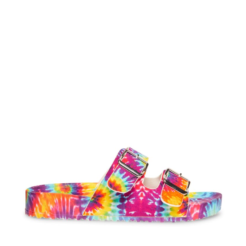 παντοφλεσ γυναικεια Steve Madden Teddy-t Πολύχρωμο | GR-14O6RBG