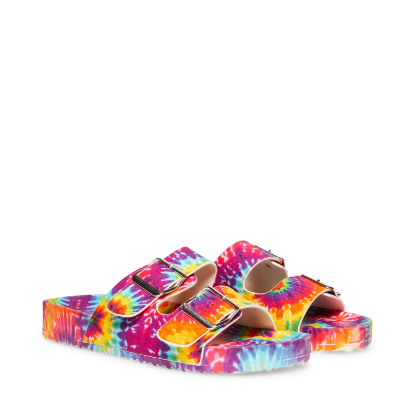 παντοφλεσ γυναικεια Steve Madden Teddy-t Πολύχρωμο | GR-14O6RBG
