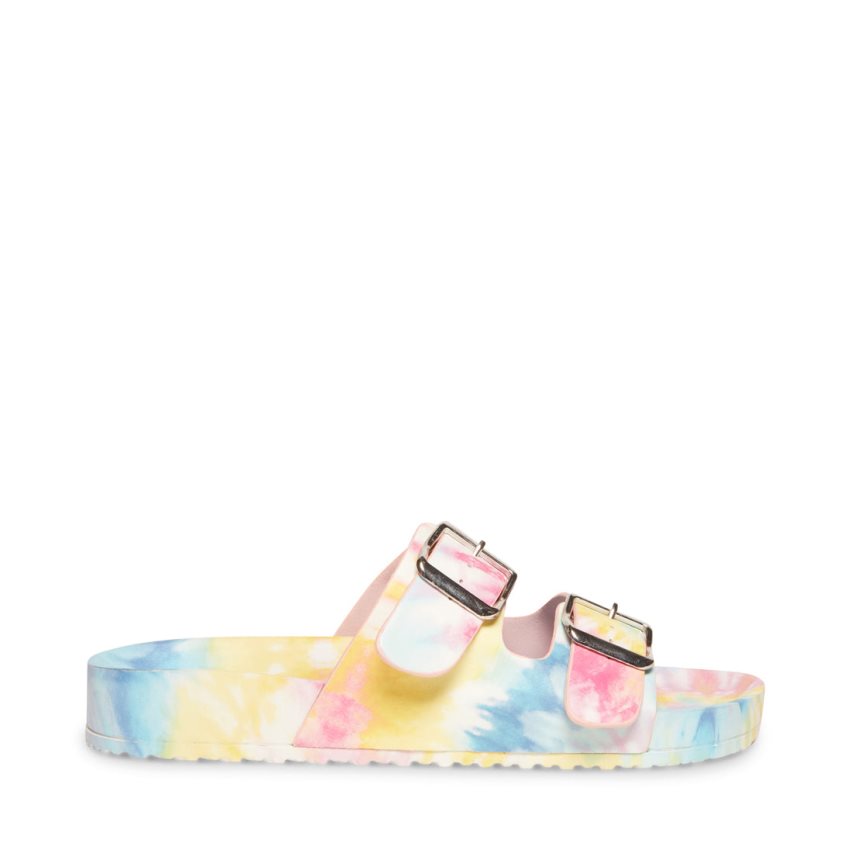 παντοφλεσ γυναικεια Steve Madden Teddy-t Pastel Πολύχρωμο | GR-3481VBD