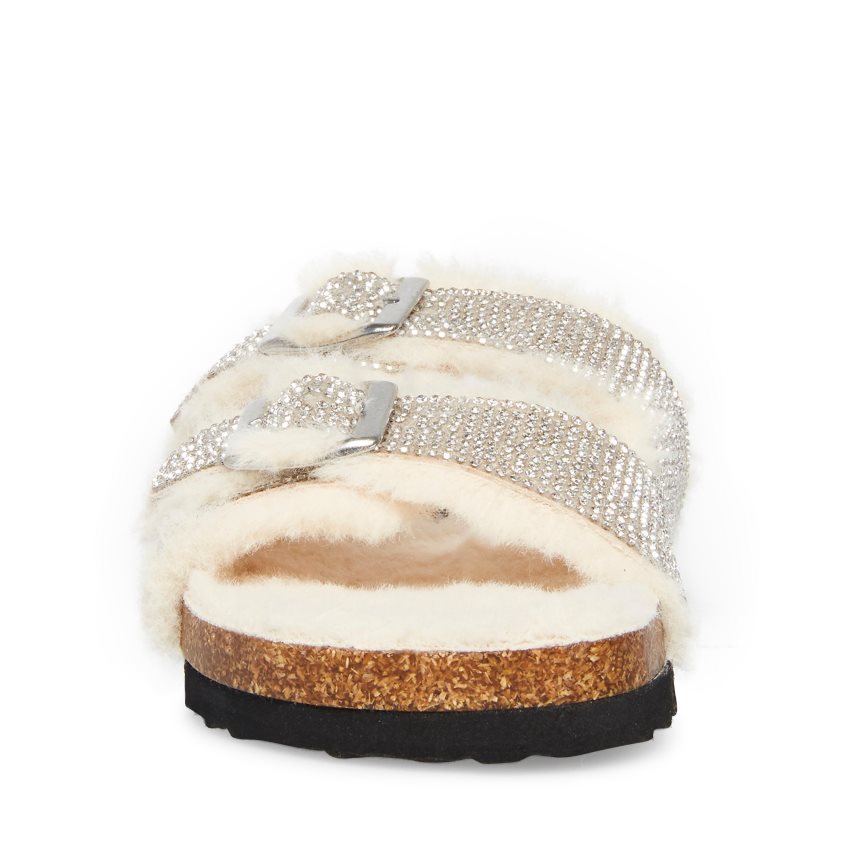 παντοφλεσ παιδικα Steve Madden Jleena ασημι | GR-8273TDJ