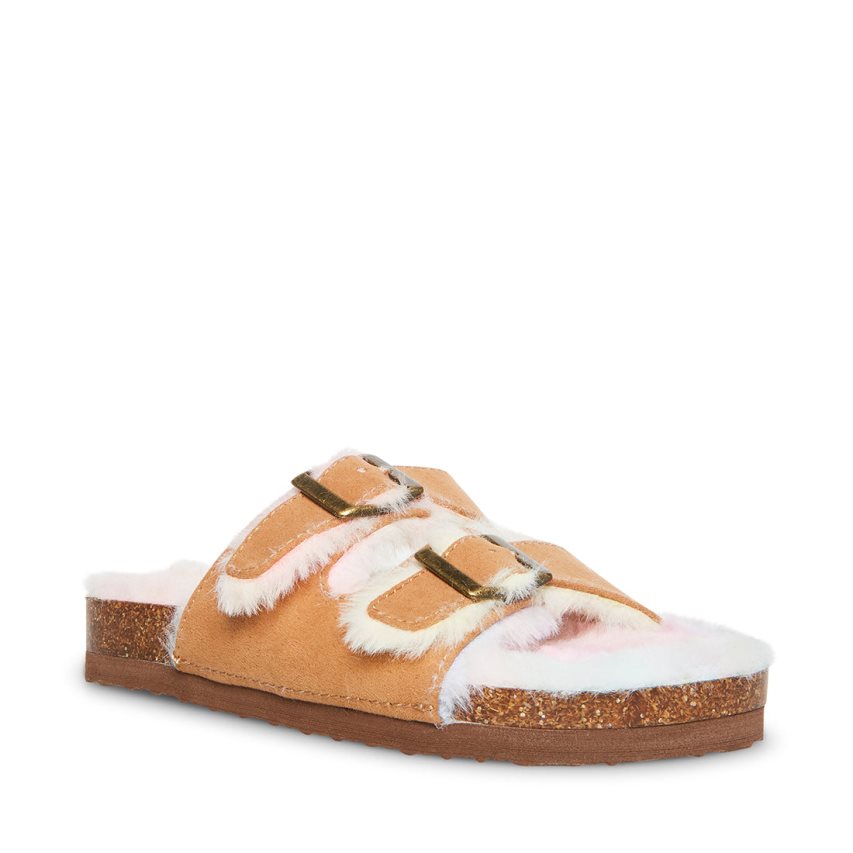 παντοφλεσ παιδικα Steve Madden Jleena καφε | GR-1692VFY