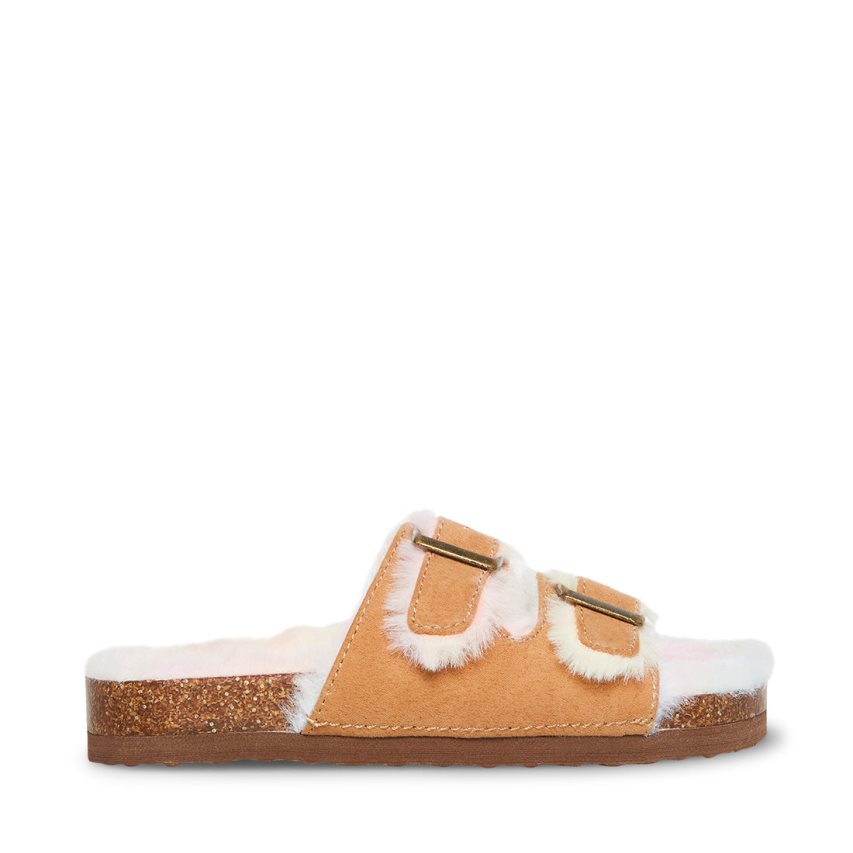 παντοφλεσ παιδικα Steve Madden Jleena καφε | GR-1692VFY