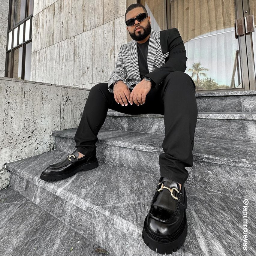 παπουτσια flatforms ανδρικα Steve Madden Zylo μαυρα | GR-3O89ABP