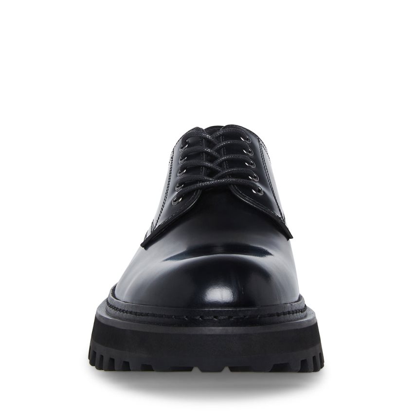 παπουτσια flatforms ανδρικα Steve Madden Torrin μαυρα | GR-452OHFU