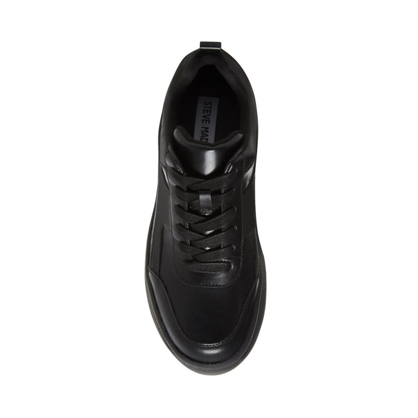 παπουτσια flatforms γυναικεια Steve Madden Hansel μαυρα | GR-13O4WEC