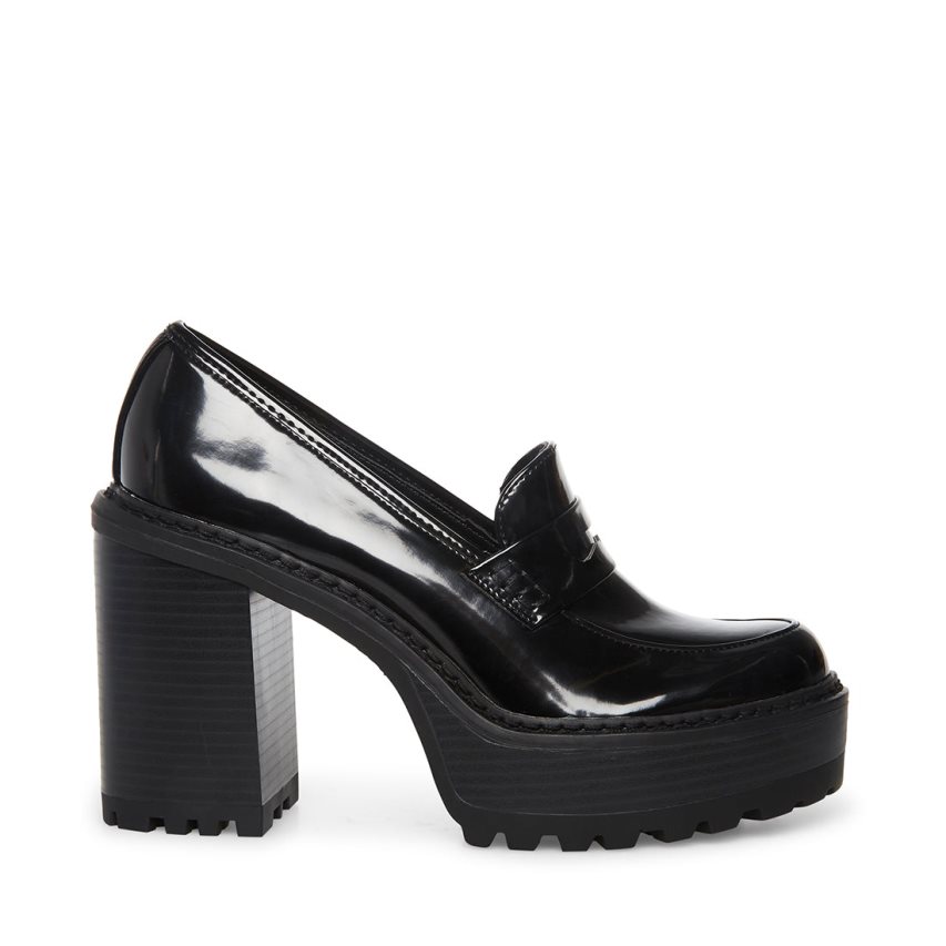 παπουτσια flatforms γυναικεια Steve Madden Kimberley μαυρα | GR-563OSUE
