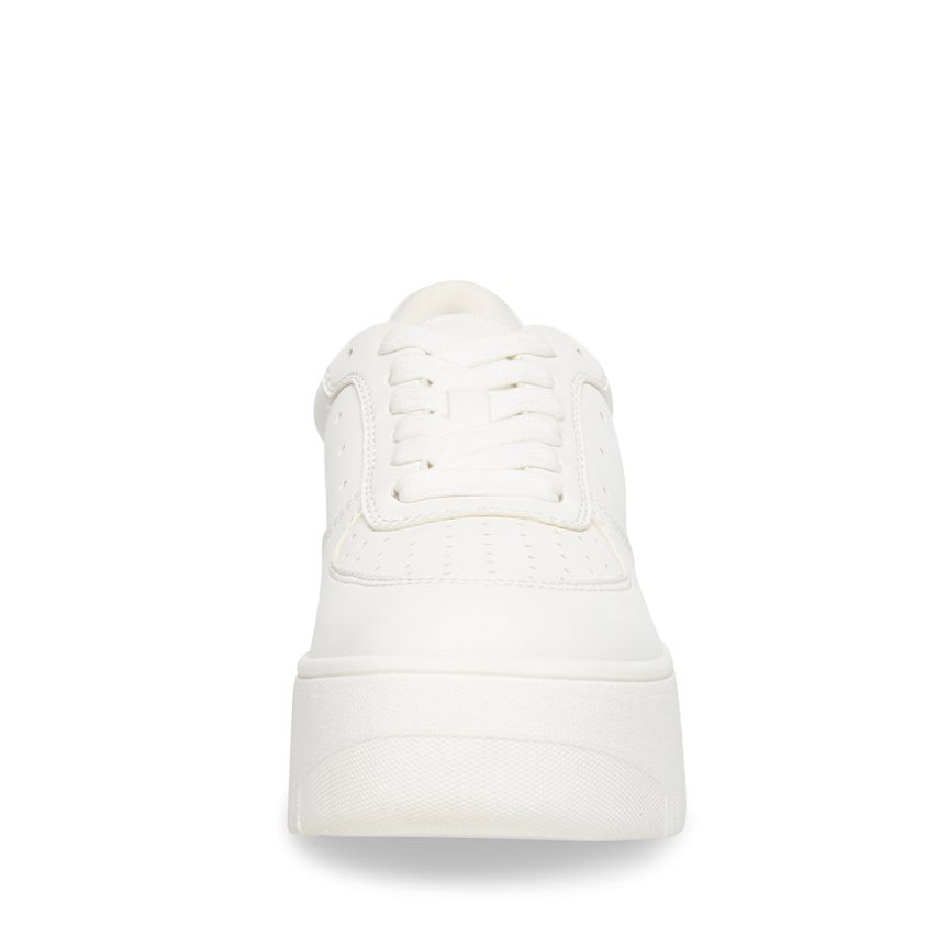 παπουτσια flatforms γυναικεια Steve Madden Rocket ασπρα | GR-6O31BZX
